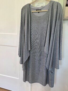 Silver sparkly dress